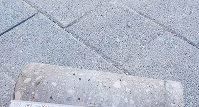Busenje betona dubine 30 cm